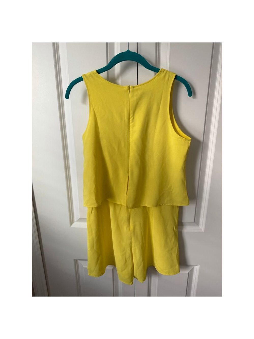 DOKOTOO Yellow Tiered Romper S - Picture 2 of 9
